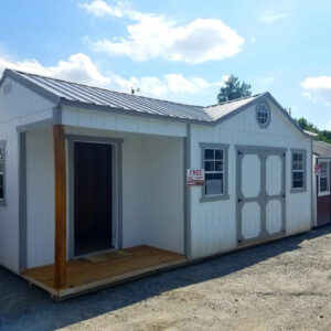 12X24 Side-Porch, Gable Dormer