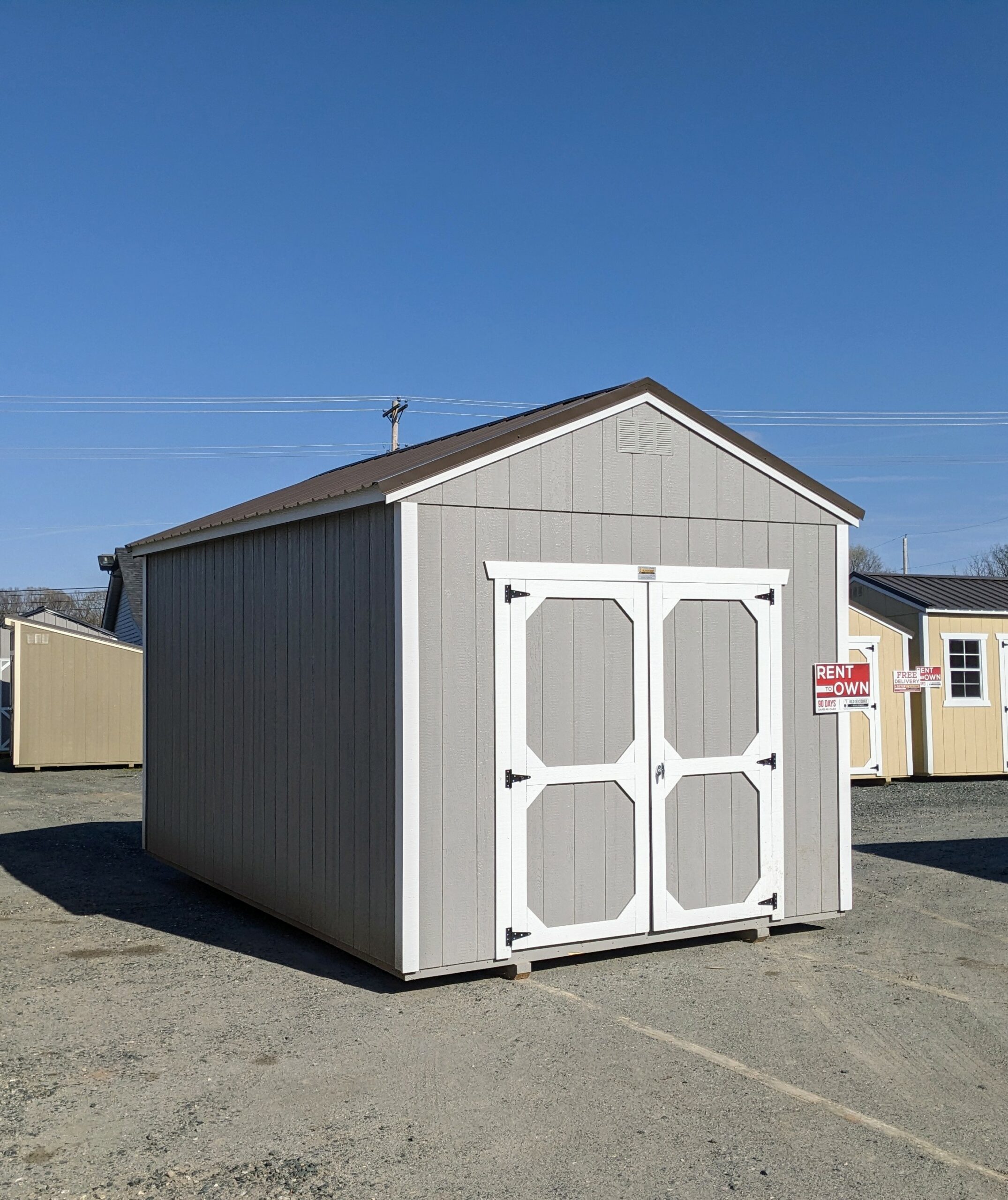 10X16 UTILITY SHED