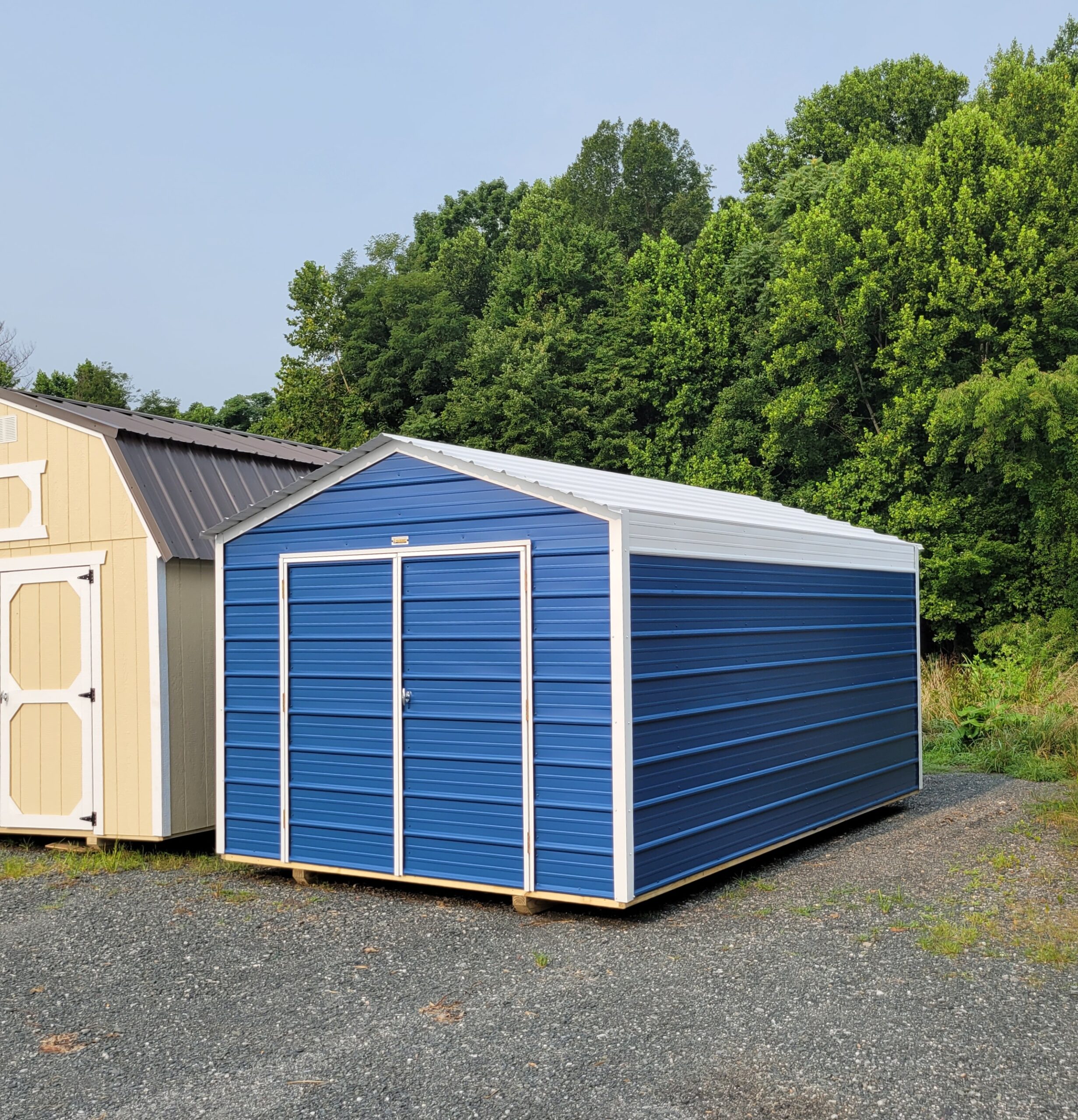 10X16 METAL SHED
