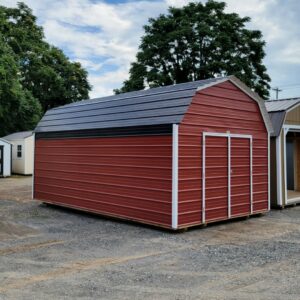 12x20 METAL LOFTED BARN- 1 WINDOW