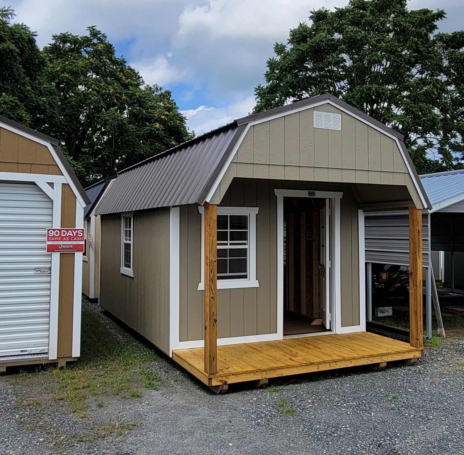 10X20 LOFTED PLAYHOUSE