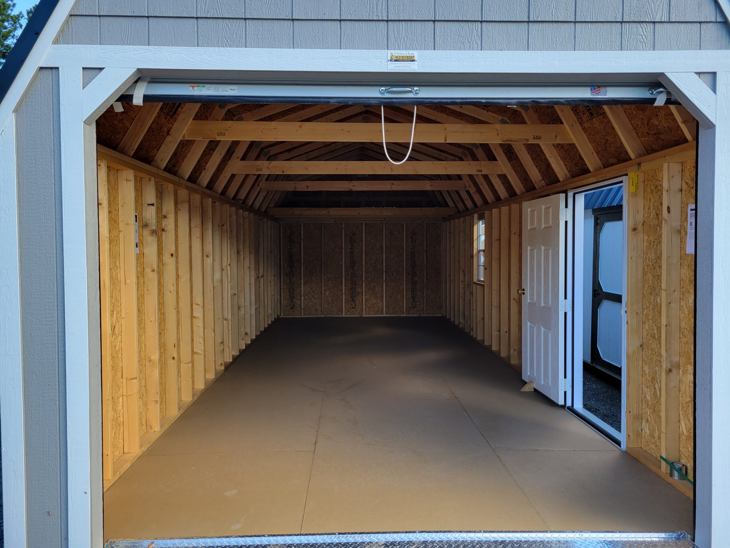 12X28 LOFTED GARAGE