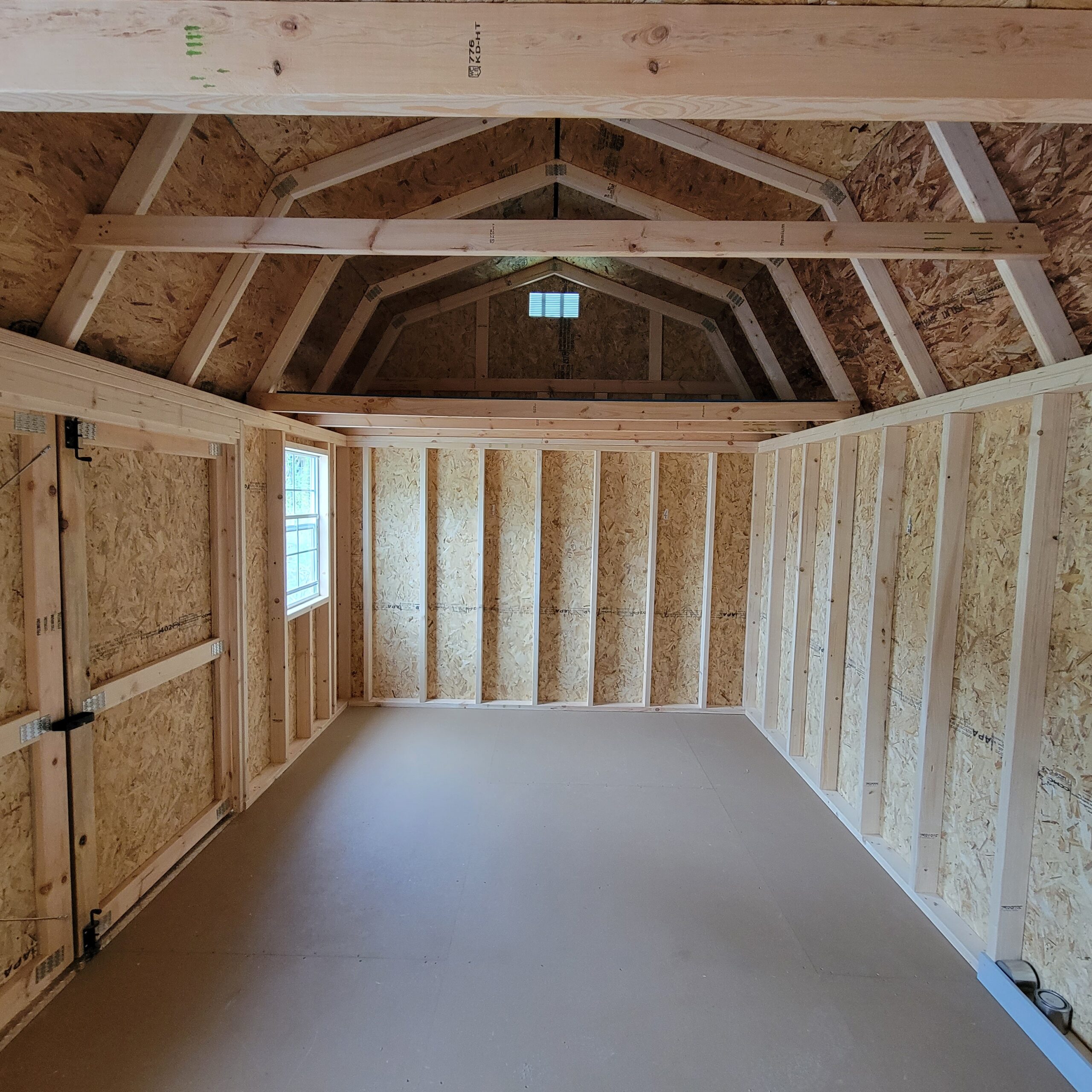 10X16 LOFTED BARN